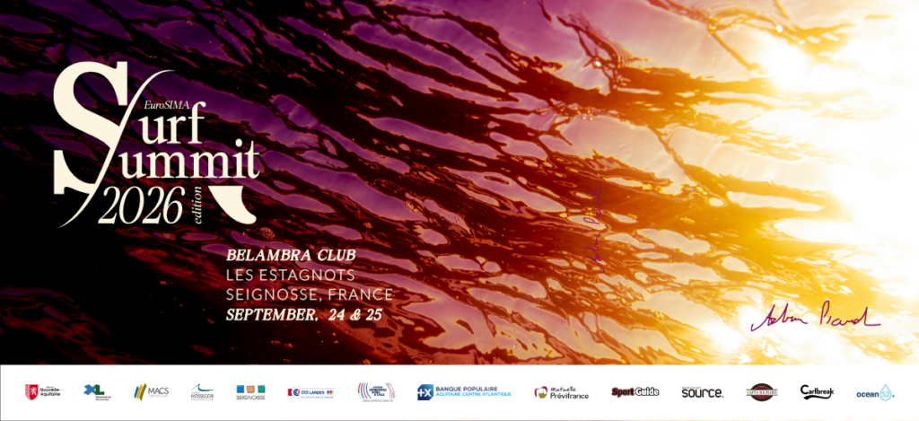 Affiche Surf Summit 2026, photographe Arthur Picard